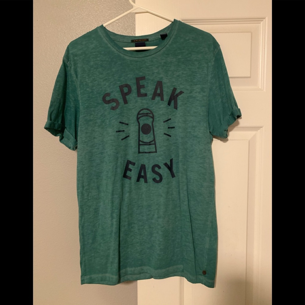 Scotch and Soda Speak easy graphic tee